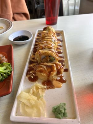 vegas roll   at Veggie House in Salt Lake City