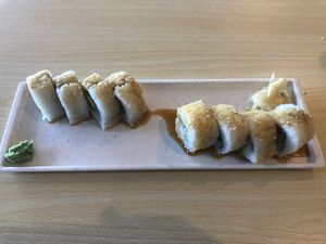 California roll  at Veggie House in Salt Lake City