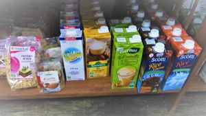 plant milk, soy protein... at Nature Attitude in Dakar