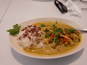 Town curry at Yummy Vegan Home - Ya Mi Rizi in Taipei