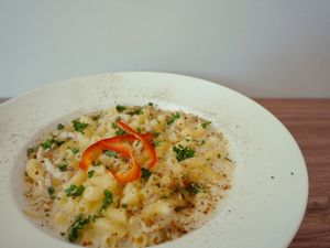 White sauce macaroni. at Yummy Vegan Home - Ya Mi Rizi in Taipei