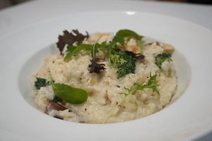 White Sauce Risotto at Yummy Vegan Home - Ya Mi Rizi in Taipei