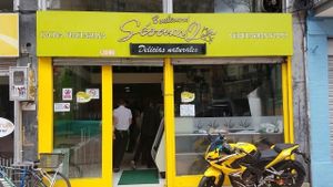 outside at Bulever Sésamo in Bogota