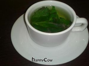 Spearmint tisane. at Bulever Sésamo in Bogota