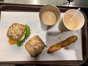 vegan snacks at backWERK in Chemnitz