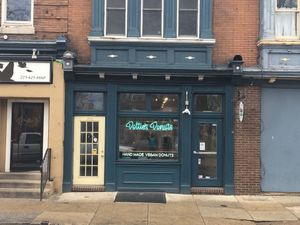Store front at Dottie's Donuts - Queen Village in Philadelphia