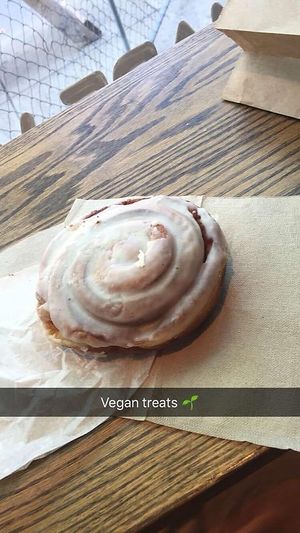 Cinnamon Bun at Dottie's Donuts - Queen Village in Philadelphia