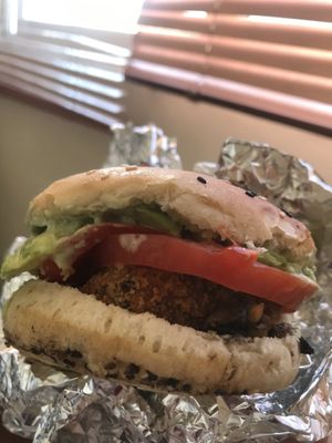 una vroaster💕  at Vg Burger in Santiago