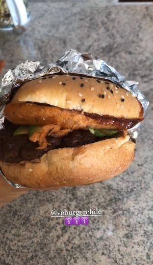 oda a la satánica   at Vg Burger in Santiago