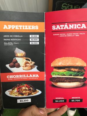 Page 1 at Vg Burger in Santiago