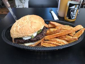 Frijolero at Vg Burger in Santiago