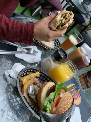 Satánica y Exótica at Vg Burger in Santiago