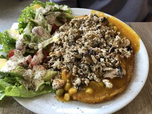 Patacon   at Loto Azul Vegetariano in Bogota