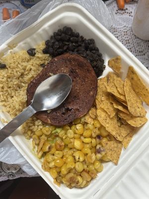  Mexican vibes menú of the day   at Loto Azul Vegetariano in Bogota