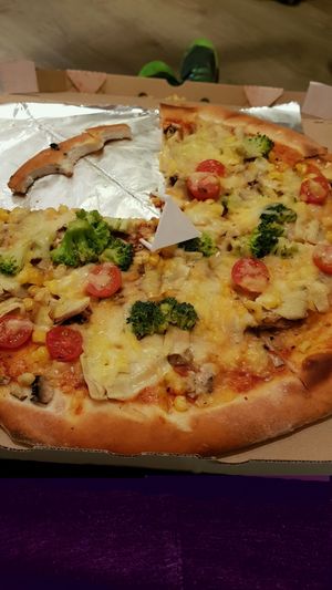 pizza with veggies  at Pizza Boss & Boss Burger in Bratislava
