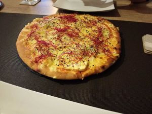 Vegan lite pizza at Pizza Boss & Boss Burger in Bratislava