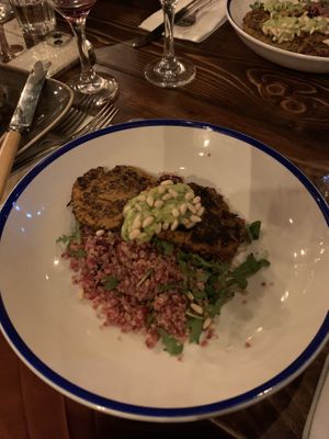 Beetroot & quinoa salad (vegan & gf)  at The Cambridge Brew House in Cambridge