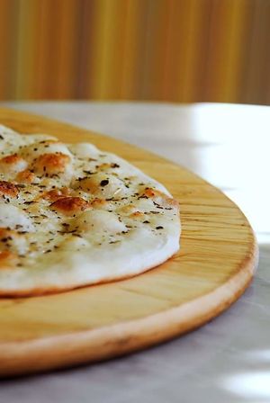 Pizza Brot at Pizzeria Tito in Leipzig