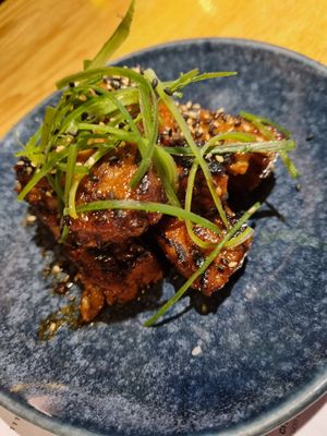Sticky ribs at Wagamama in Cambridge