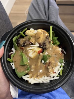 spinach salad   at Mellow Mushroom in Mesa