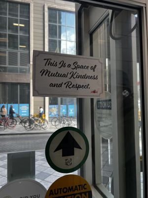 Good vibes only  at MOM's Organic Market in Philadelphia