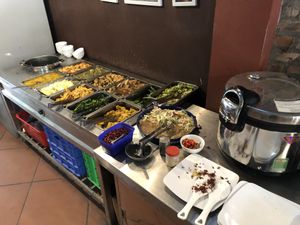 Buffet  at Peace Vegan -  West Lake in Hanoi