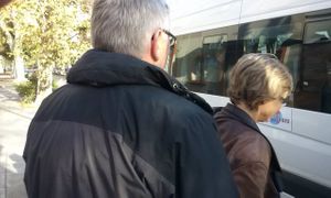 getting on the Bus. Vegan Tour by Kangoo Tours Buenos Aires at Kangoo Tours in Buenos Aires