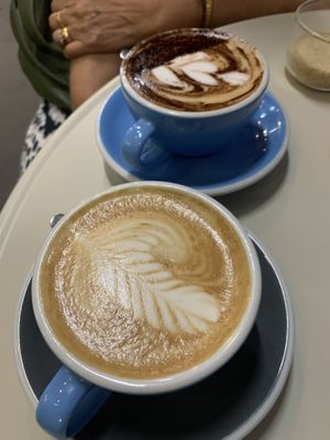 Great coffees! at Union Kiosk in Melbourne