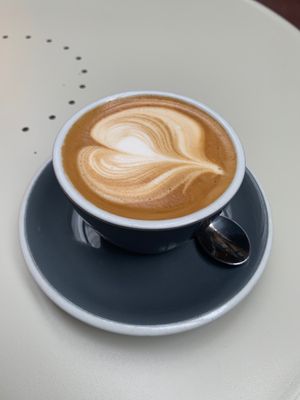 oat magic - their coffee has improved a lot, used to be very weak and milky   at Union Kiosk in Melbourne