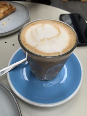 Oat latte  at Union Kiosk in Melbourne