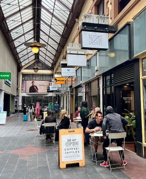   at Union Kiosk in Melbourne