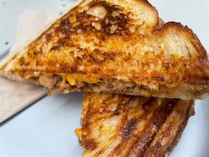 Special roasted “chicken"  at Union Kiosk in Melbourne