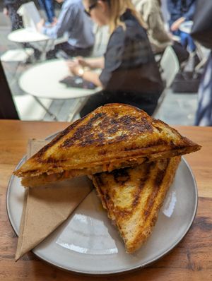 Jaffle at Union Kiosk in Melbourne