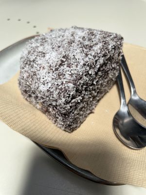 Lamington.   at Union Kiosk in Melbourne