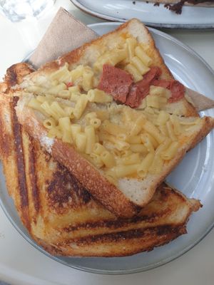 Pepperoni Mac & Cheese at Union Kiosk in Melbourne