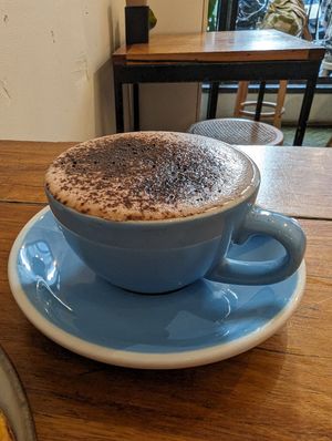 Hot choc at Union Kiosk in Melbourne