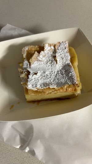 Vanilla slice. Amazing!  at Union Kiosk in Melbourne