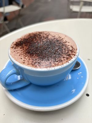 Hot chocolate   at Union Kiosk in Melbourne