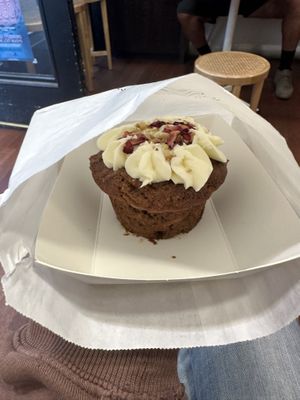 Carrot cake!  at Union Kiosk in Melbourne