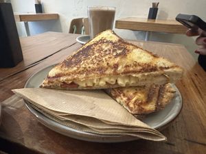 Pepperoni Mac and cheese  at Union Kiosk in Melbourne