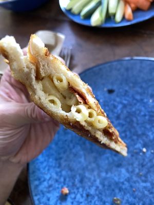 Mc and cheese   at Union Kiosk in Melbourne