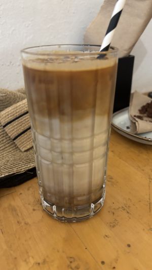 Iced coffee soy  at Union Kiosk in Melbourne
