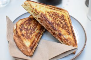 Bolognese jaffle at Union Kiosk in Melbourne