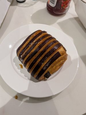 Pain au chocolat at Union Kiosk in Melbourne