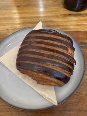 Pain au chocolat (a little bit dry this time)  at Union Kiosk in Melbourne