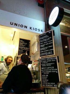 laneway location at Union Kiosk in Melbourne