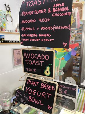 Menu  at Britta Take Away in Riomaggiore