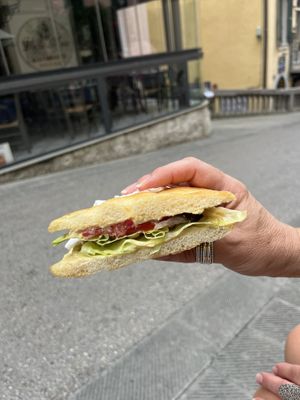   at Britta Take Away in Riomaggiore