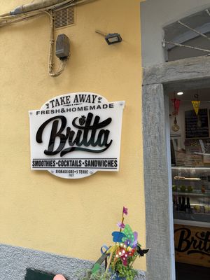   at Britta Take Away in Riomaggiore