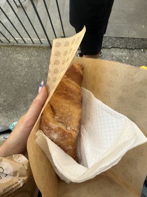 Croissant  at Britta Take Away in Riomaggiore